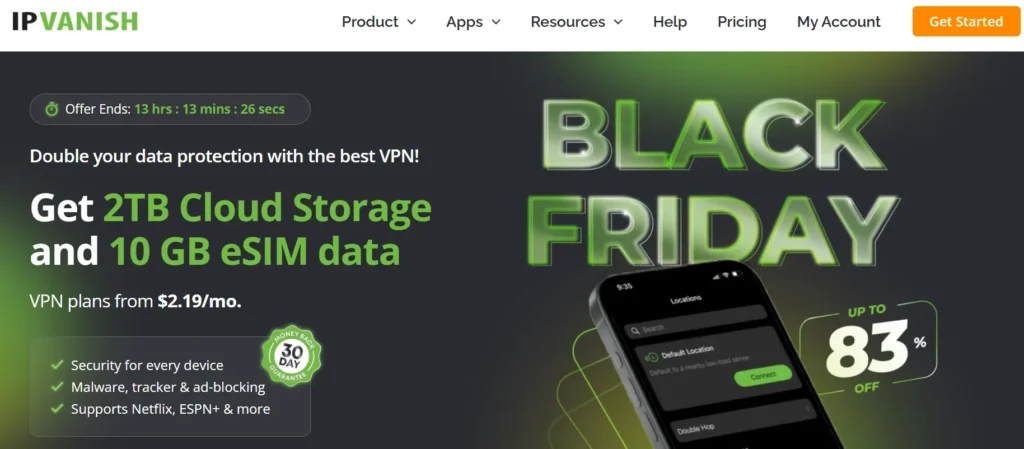 VPN for CapCut - IPVanish