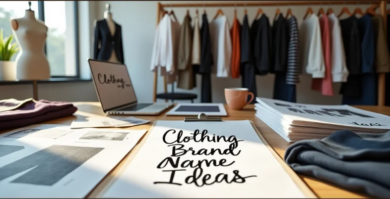 300+ Clothing Brand Name Ideas