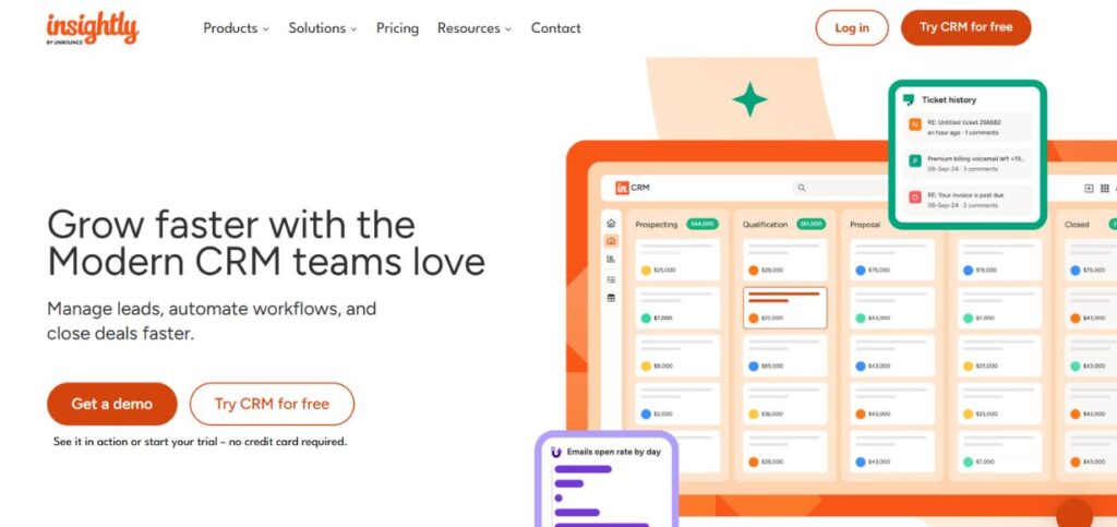 Insightly - Salesforce Automation Software