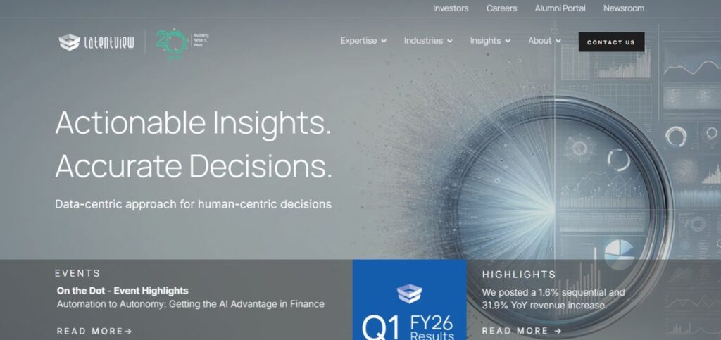 LatentView Analytics - Data Analytics Companies in India 