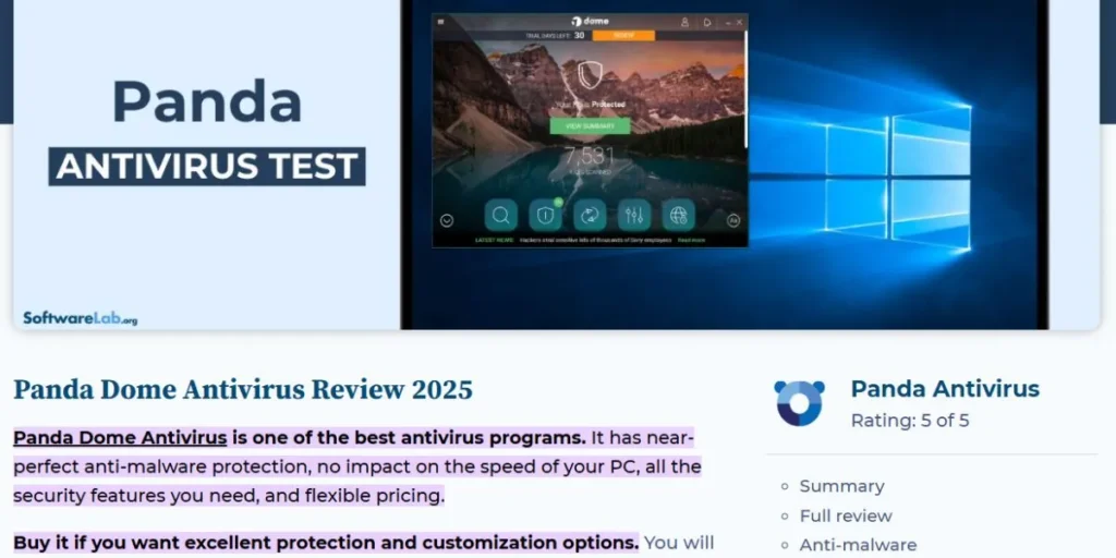Malware Protection Software