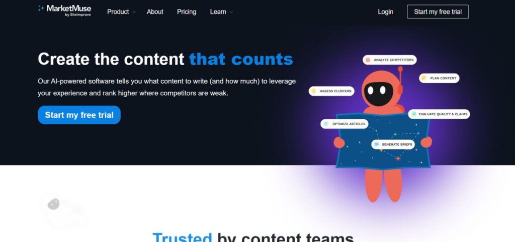 MarketMuse - AI SEO Tools