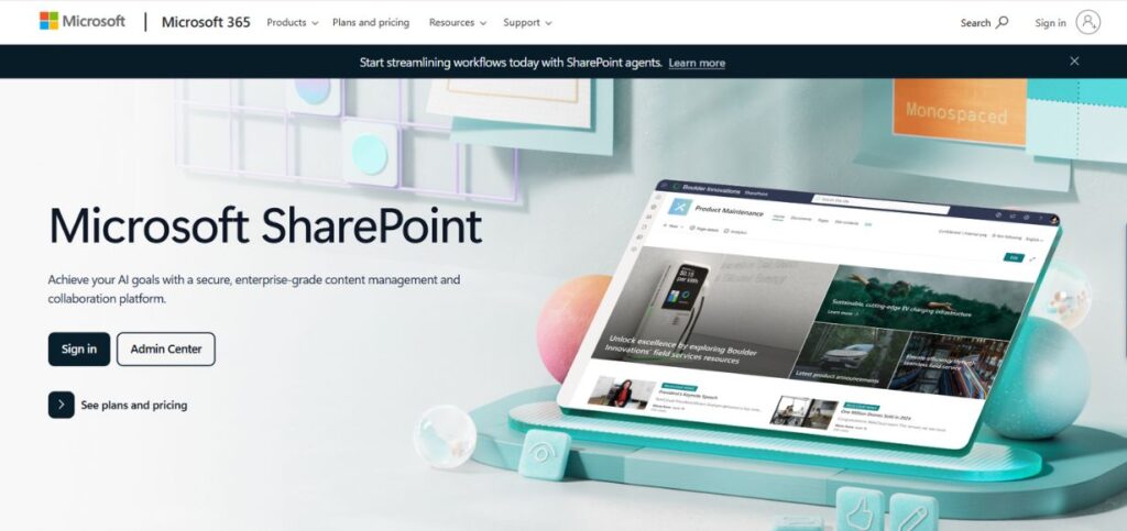 Microsoft SharePoint - Document Management Software