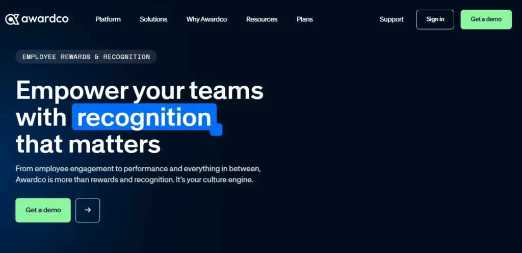 Best Employee Recognition Software: Awardco