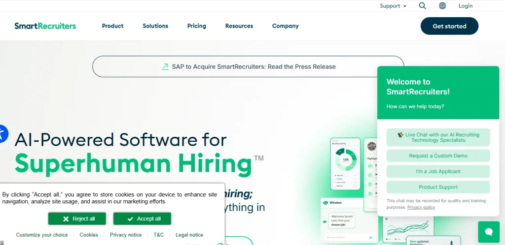 Recruiting Automation Software: SmartRecruiters