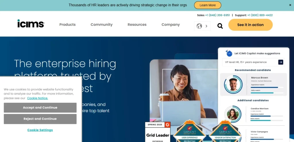Recruiting Automation Software: iCIMS Talent Cloud