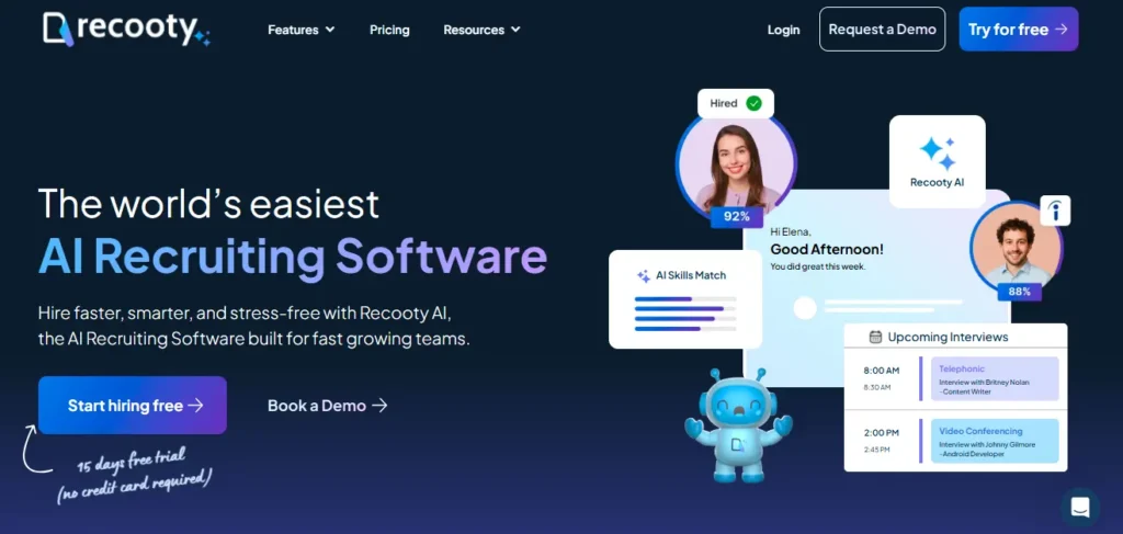 Recruiting Automation Software: Recooty