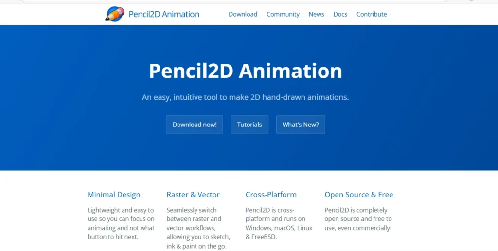 Best Animation Software: Pencil2D 
