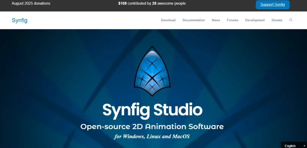 Best Animation Software: Synfig Studio