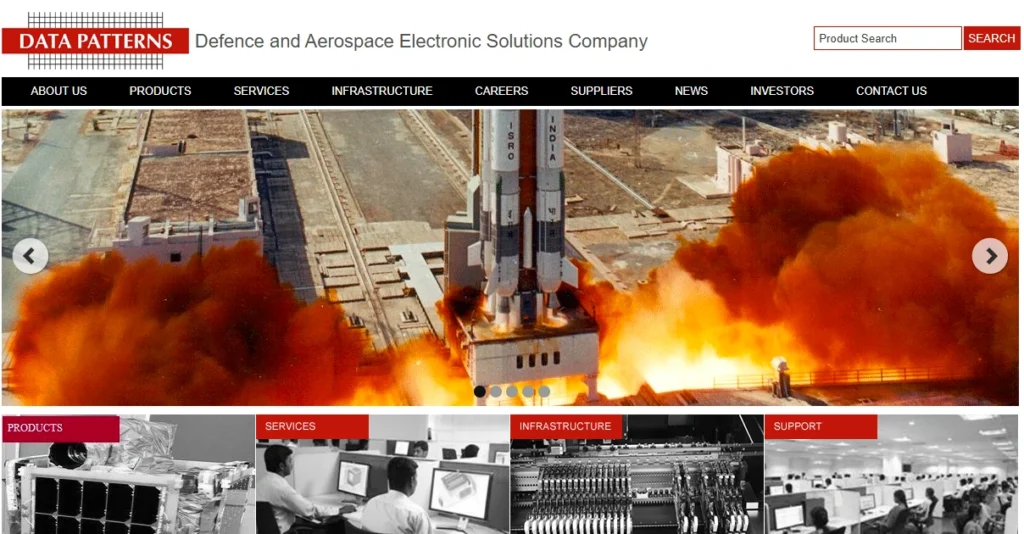 Top Defence Company in India- Data Patterns