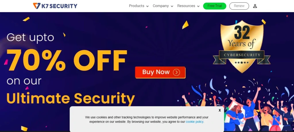 Top Cybersecurity Company in India: K7 Computing 