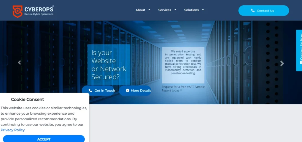 Top Cybersecurity Company in India: Cyberops Infosec 