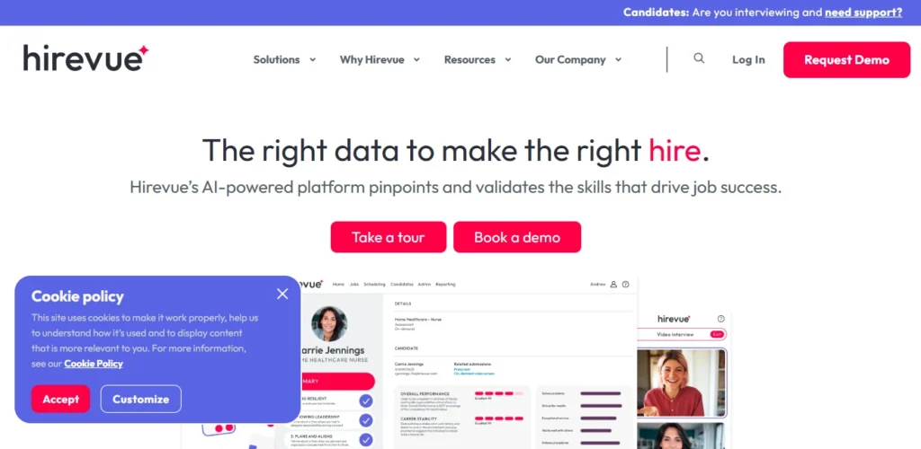 HireVue-Video Interviewing Software