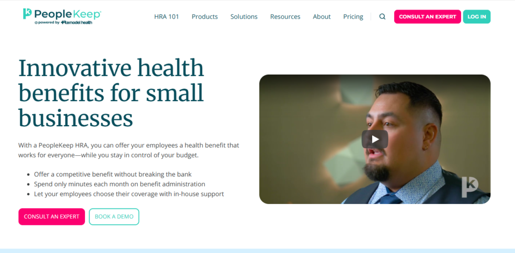Best Benefits Administration Software: PeopleKeep 