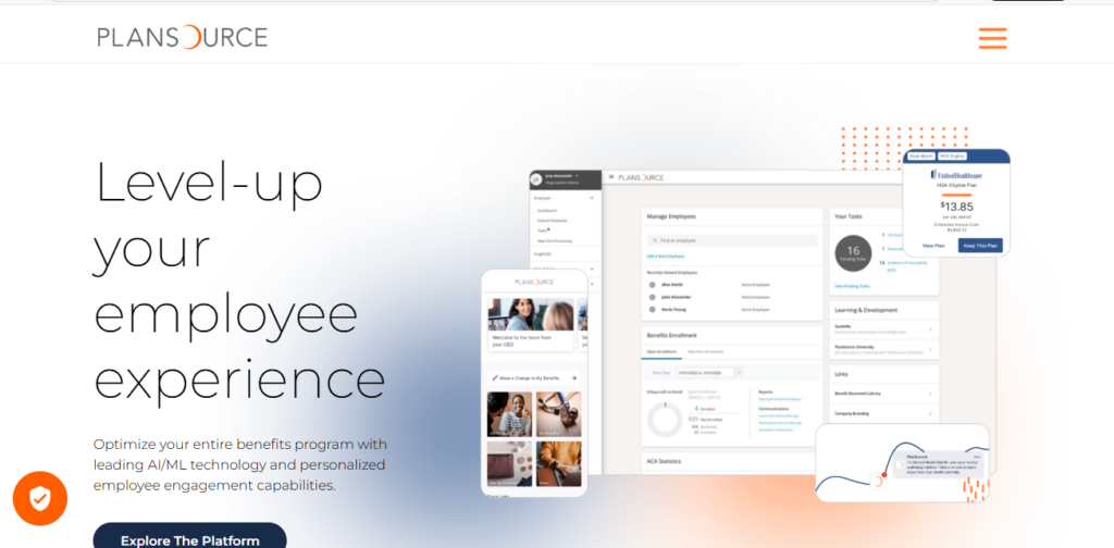 Best Benefits Administration Software: PlanSource 