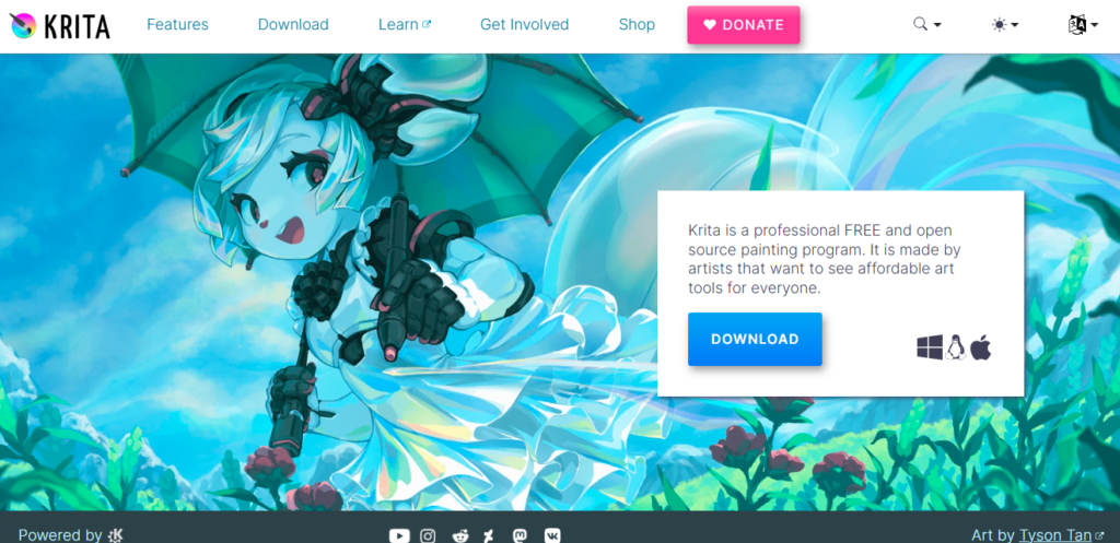 Best Animation Software: Krita