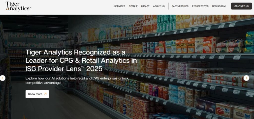 Tiger Analytics - Data Analytics Companies in India 