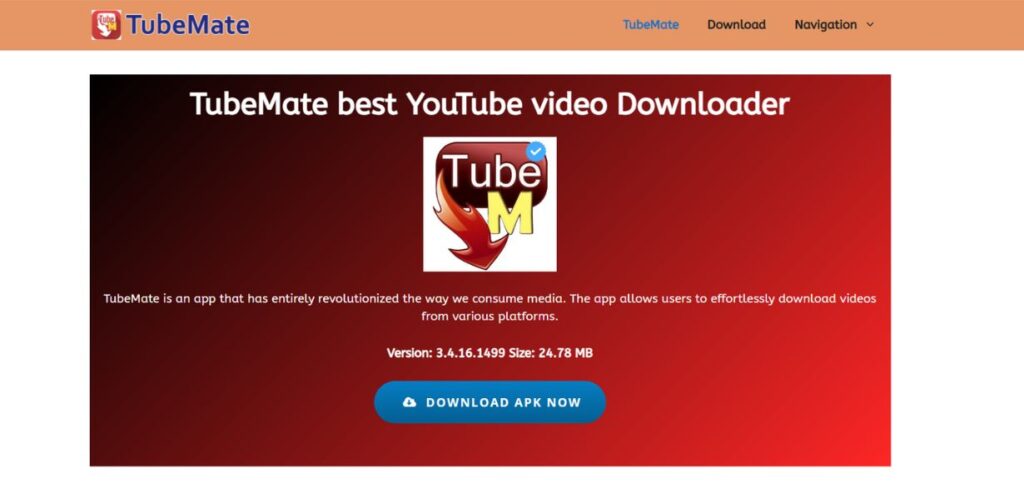 TubeMate - YouTube Video Downloader Apps