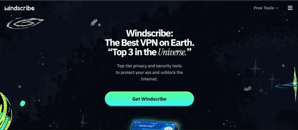 VPN for CapCut - Wi‌ndscribe