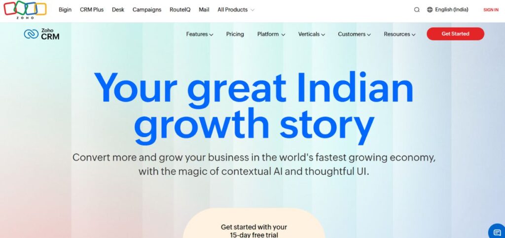 Zoho CRM - Salesforce Automation Software