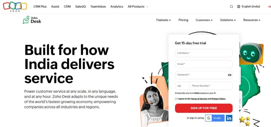 Zoho Desk - Customer Support Tools