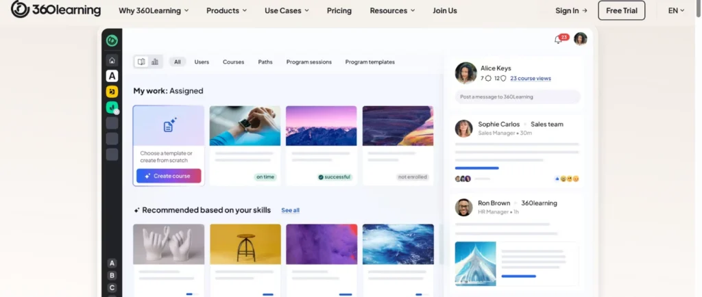 360learning- Learning Management Systems (LMS)