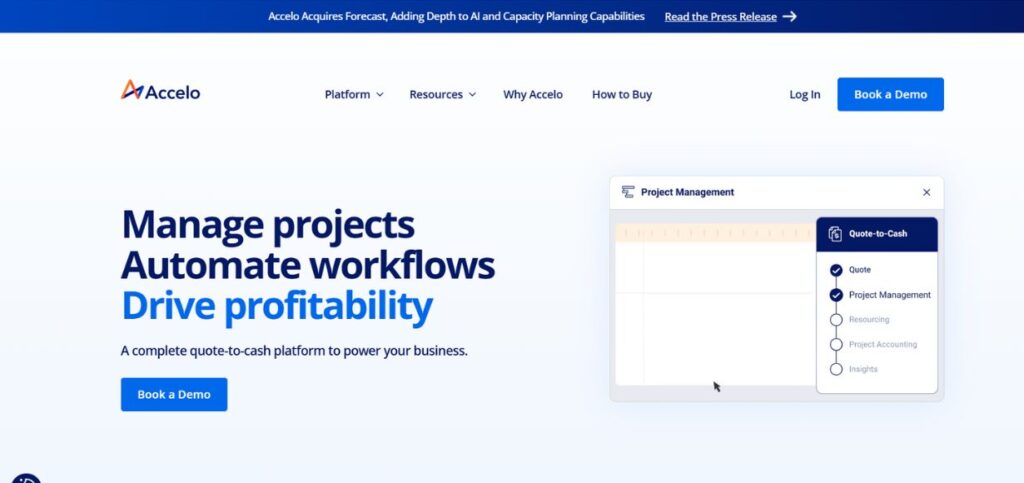 Accelo - Professional Services Automation Software