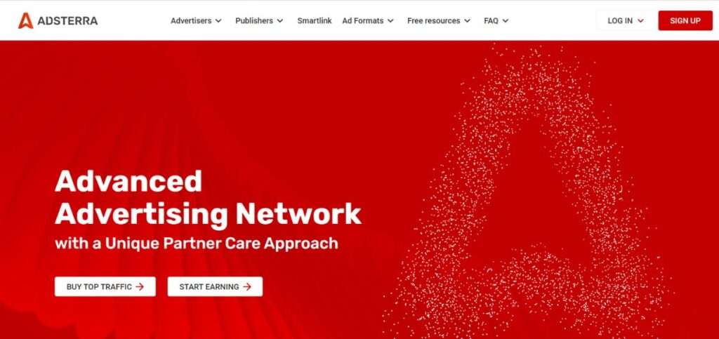 Adsterra - Alternatives of Google AdSense