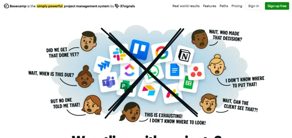 Basecamp - Asana Aternatives
