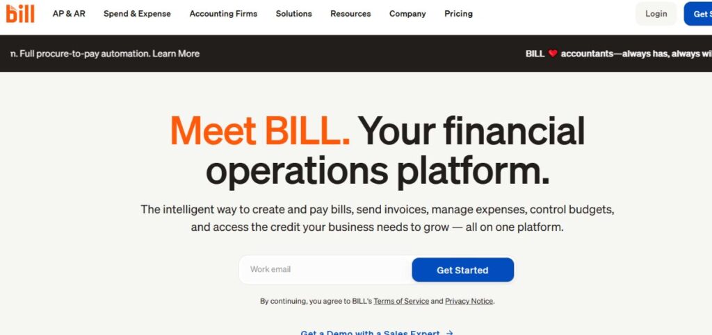Bill.com -  Invoicing Software for Travel Business