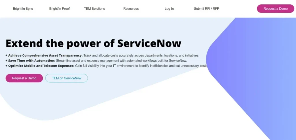 Brightfin - Telecom Expense Management Solutions