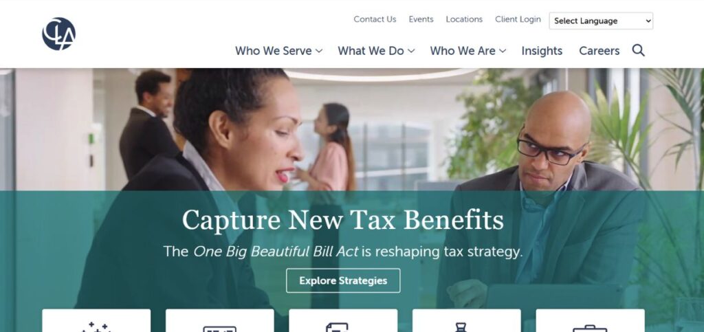  CliftonLarsonAllen (CLA) - Accounting Firms in the USA