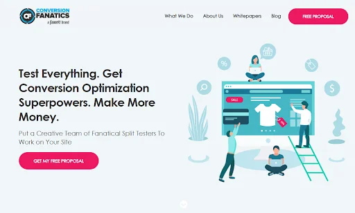 CRO Agency - Conversion Fanatics High-Velocity Testers