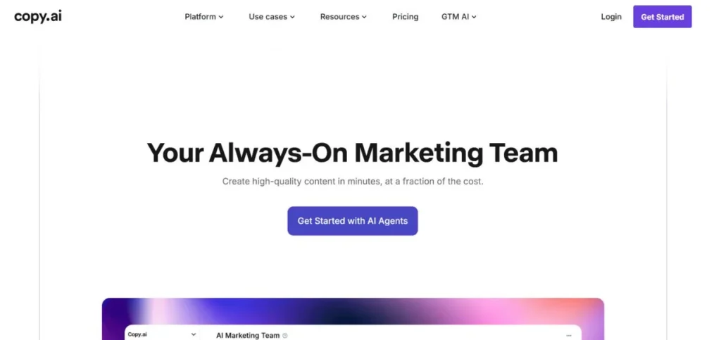 Copy.ai - AI Tools For Marketing