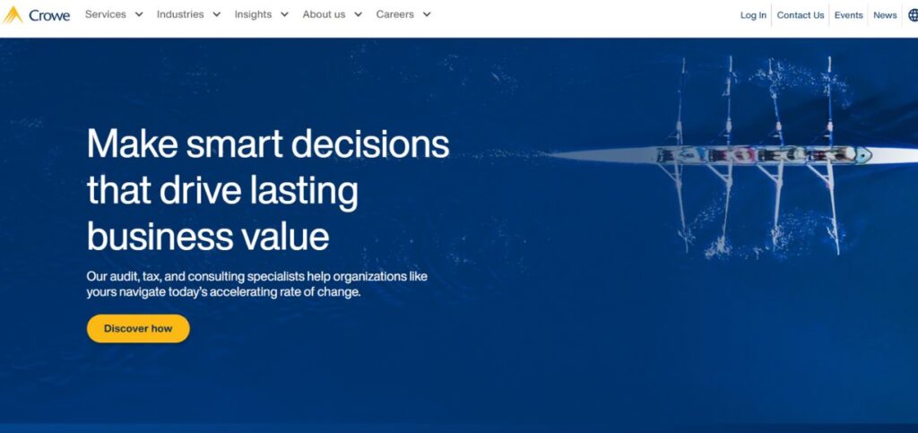 Crowe LLP - Accounting Firms in the USA