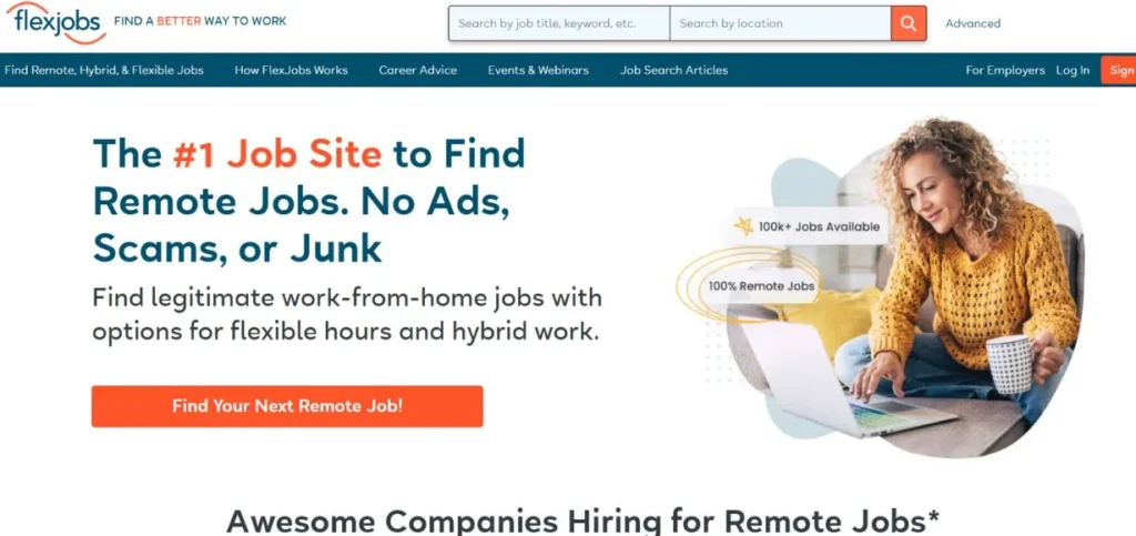 FlexJobs - Staffing Agencies for Remote Jobs