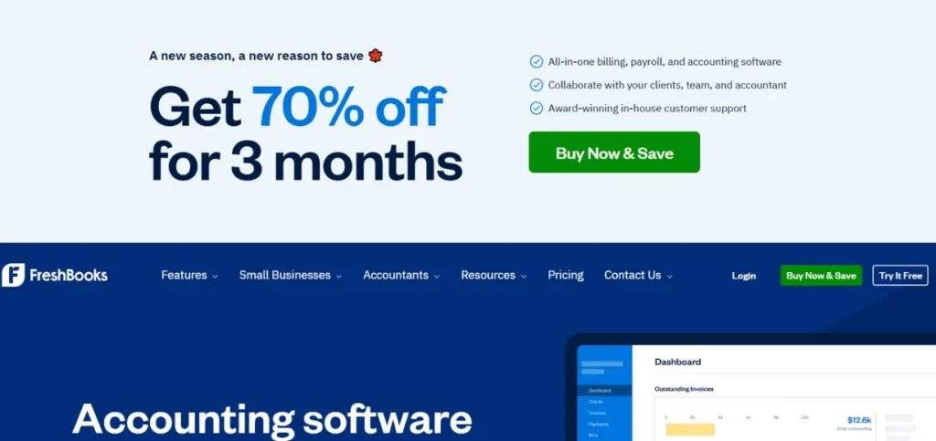 FreshBooks-Accounting Software Alternatives