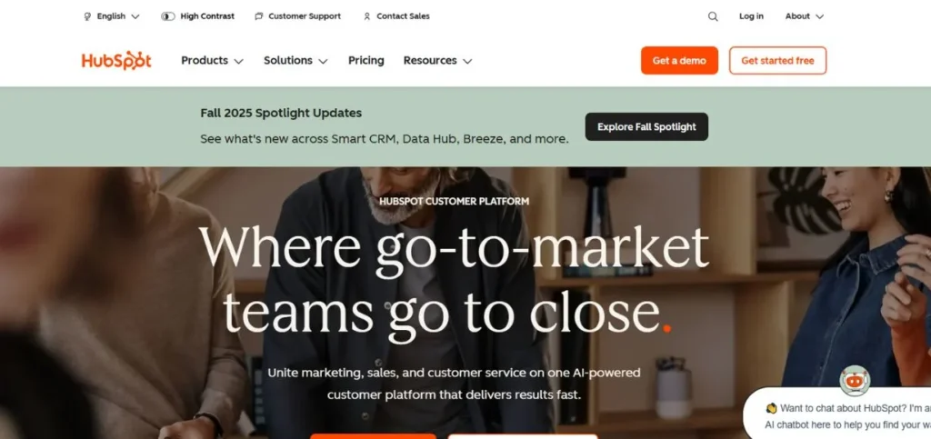 HubSpot-CRM Software With Texting