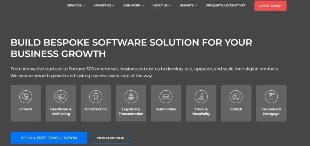 Intellectsoft - Python Development Companies