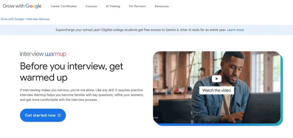 Interview Warmup - AI Job Search Tips