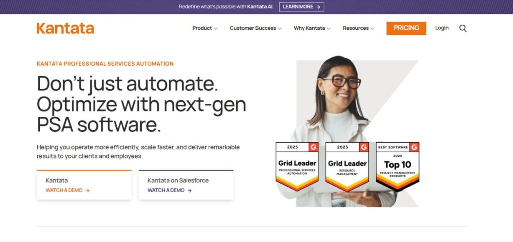 Kantata - Professional Services Automation Software
