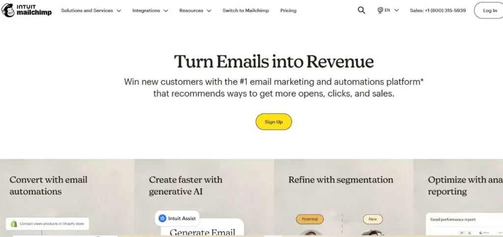 Mailchimp - AI Tools For Marketing