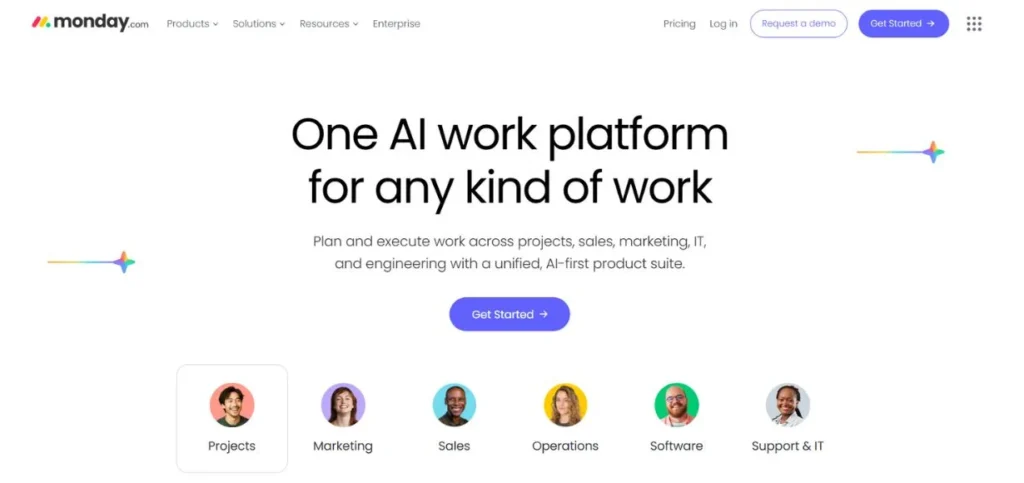 Monday.com - Asana Aternatives