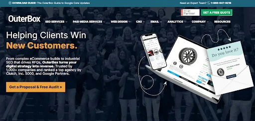 CRO Agency - OuterBox UX Meets CRO