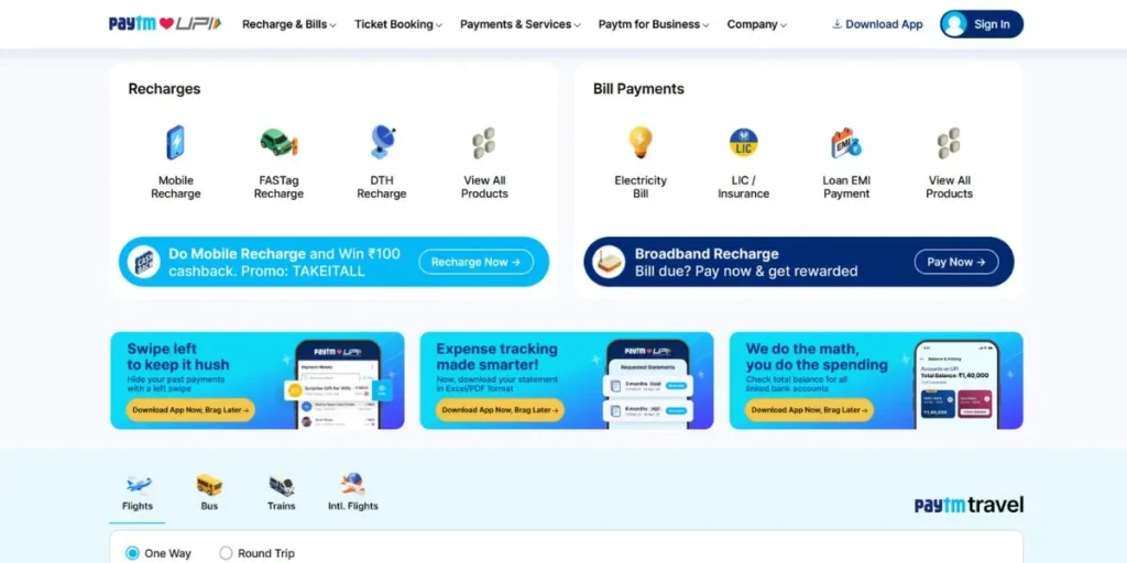 Payment Apps in India