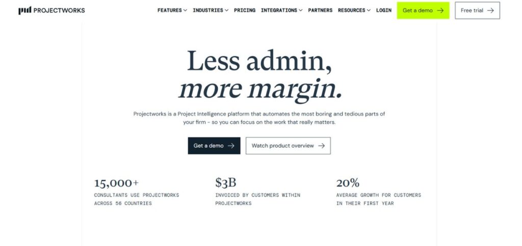 Projectworks - Professional Services Automation Software