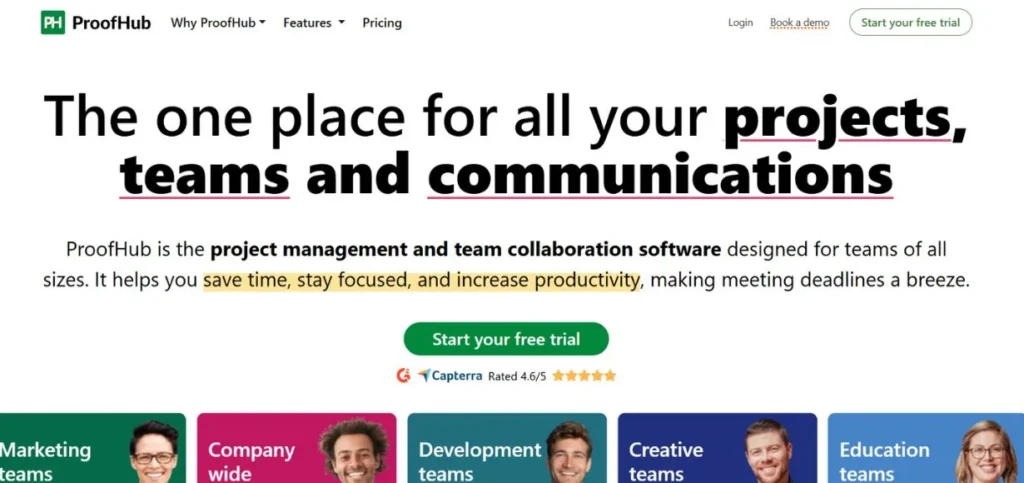 ProofHub - Asana Aternatives