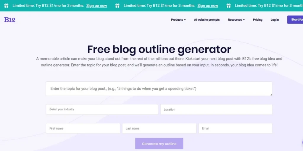 Random Topic Generator