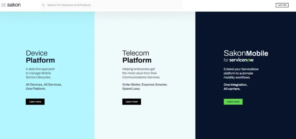 Sakon - Telecom Expense Management Solutions