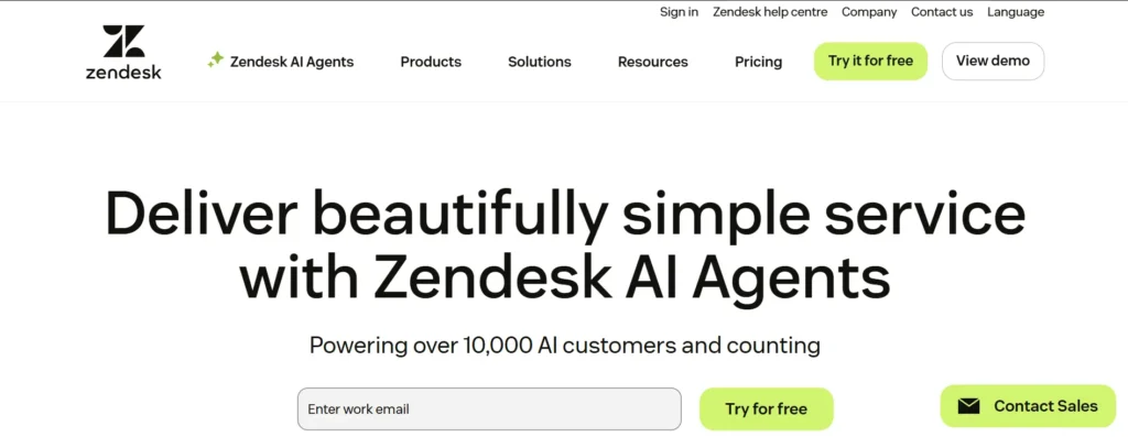 Best Social Media Customer Service Tools: Zendesk
